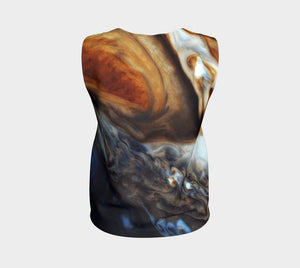 Cassini Dragon By Jupiter Cosmic Loose Tank Top