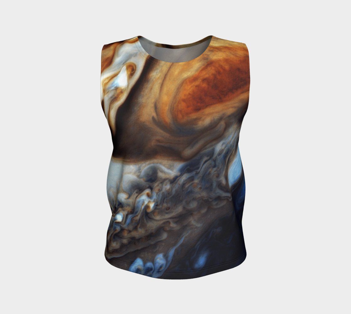 Cassini Dragon By Jupiter Cosmic Loose Tank Top