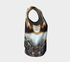 Cassini Dragon By Jupiter Cosmic Loose Tank Top