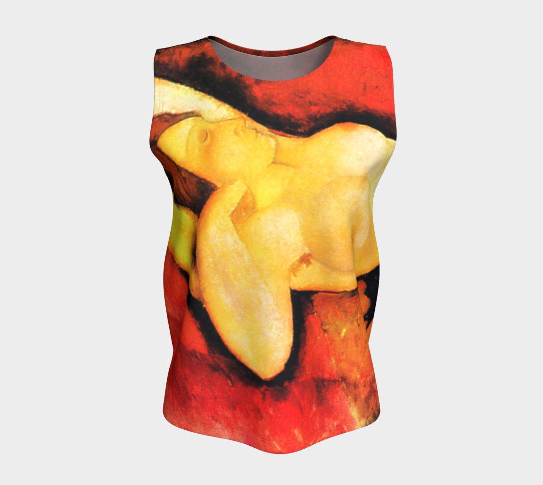 Amedeo Dragon #FreeTheNipple Loose Tank Top
