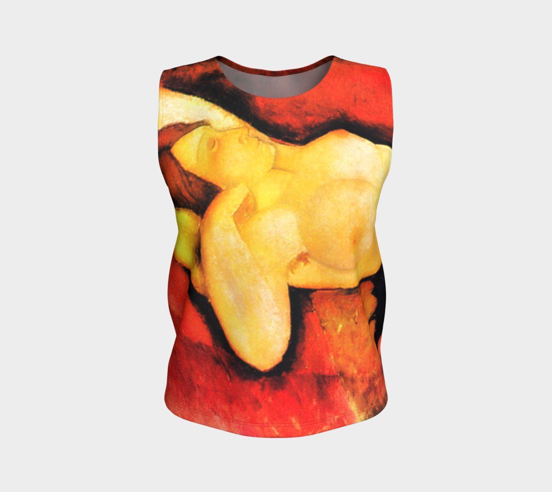 Amedeo Dragon #FreeTheNipple Loose Tank Top