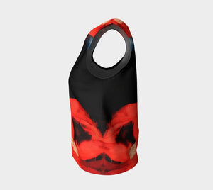 Valet Dragon Hip Bell Hop Loose Tank Top