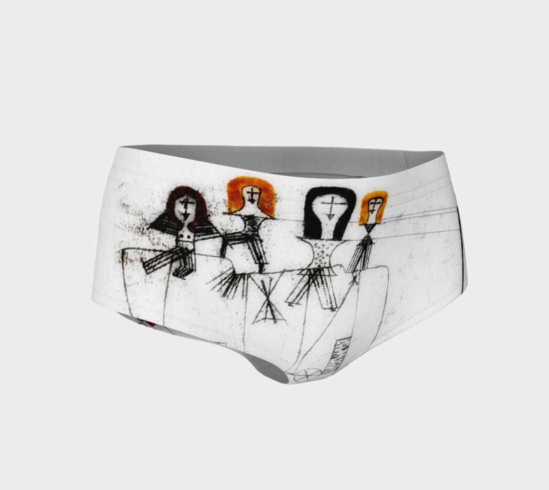 Girls Night Out Dragon Hittin' The Gym Even Shorter Shorts