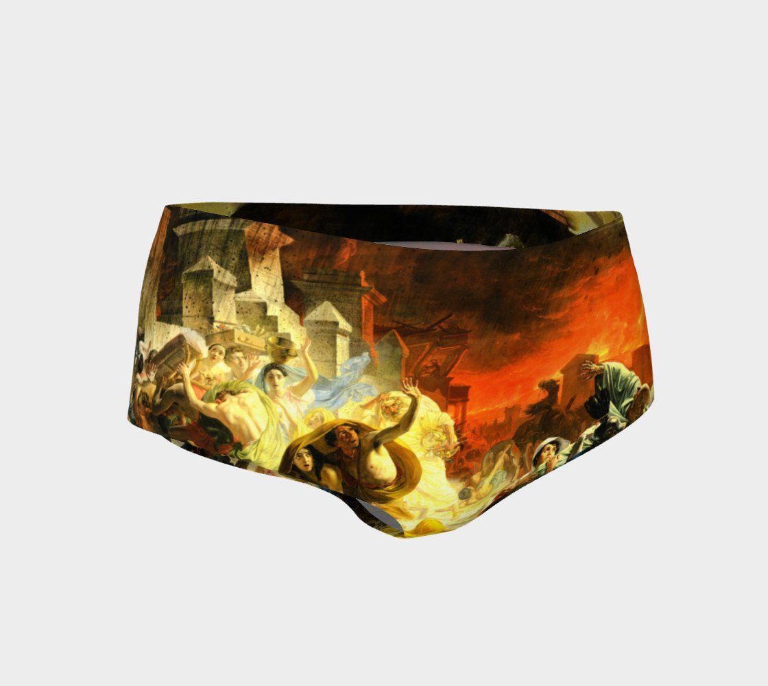 Pompeii Dragon Hunk Of Burnin' Lava Short Shorts
