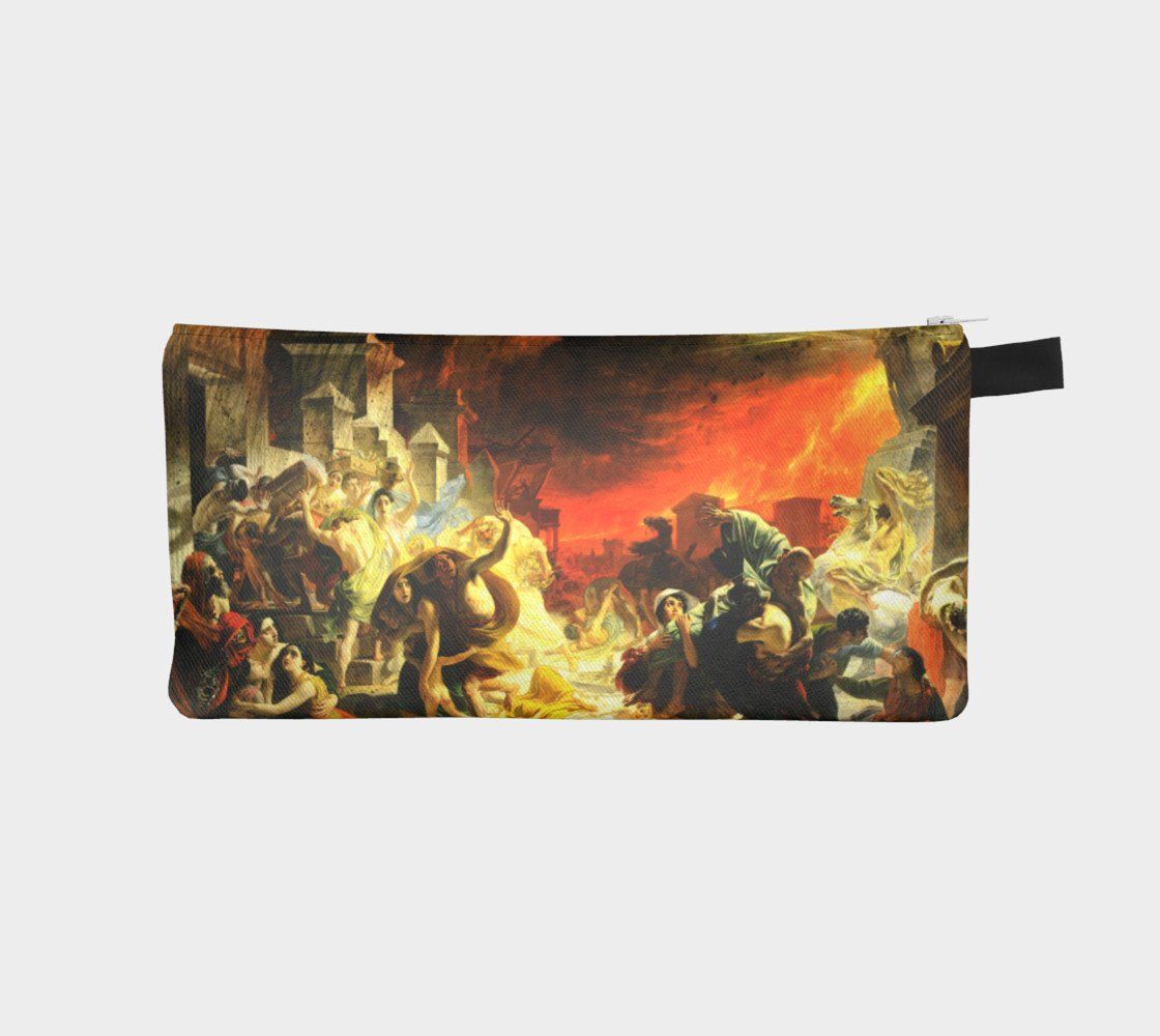 Pompeii Dragon Burnin' Thru Cash Pencil Case