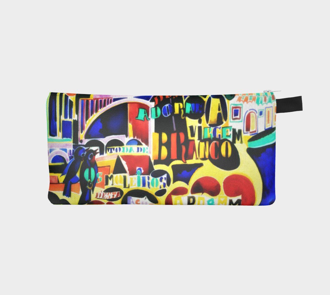 Souza Cardoso Dragon Portuguese Word Cloud Pencil Case