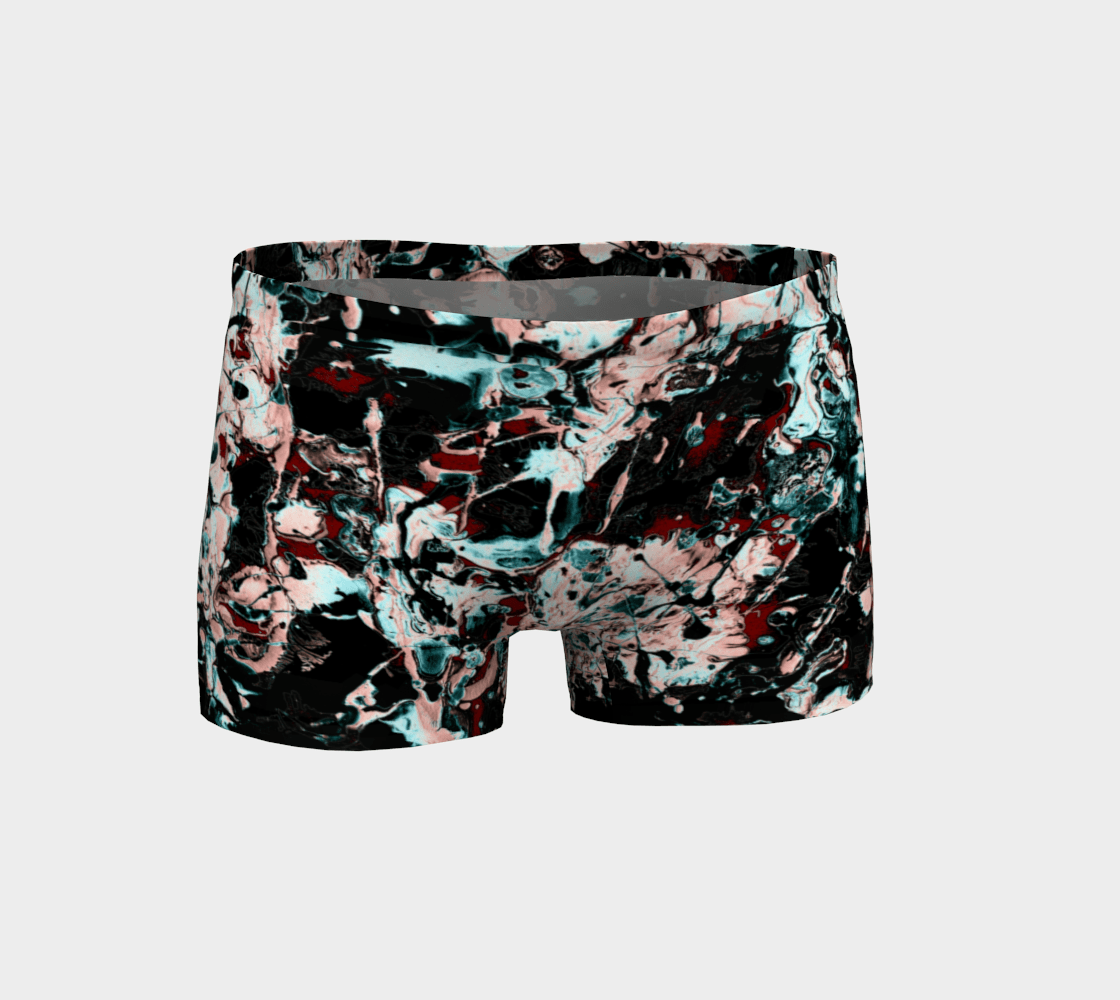 Jackson Dragon Already Paint Spattered Painting Shorts