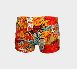 Cuban Pete Dragon Cubo Futuro Cocktail Short Shorts