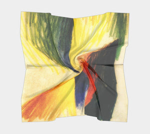 Crayon Dragon Draw Outside The Lines Scarf