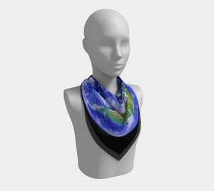 Planet Dragon Whole World In Your Hands Scarf