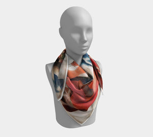 Pajama Party Dragon 2D Picasso Skirt Scarf