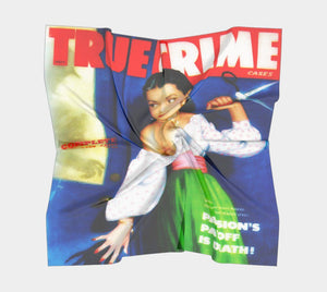 True Crime Dragon Careful With Those Scissors Sister Skirt Scarf