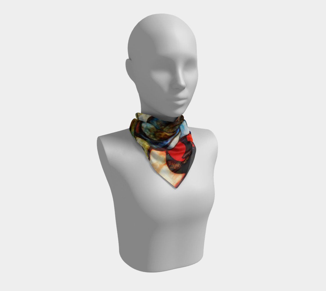 Toulouse Dragon Stained Glass Skirt Scarf