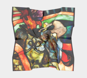 Toulouse Dragon Stained Glass Skirt Scarf
