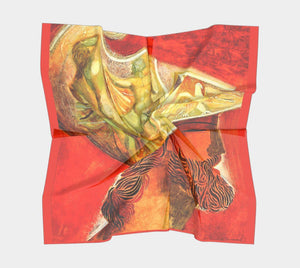 Demosthenes Dragon Hellenistic Skirt Scarf
