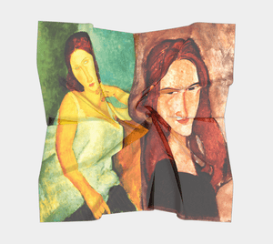 #Modigliani Dragon Jeanne Jeanne Scarf
