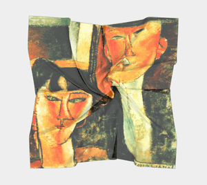 #Modigliani Dragon Here Comes The Bride Scarf