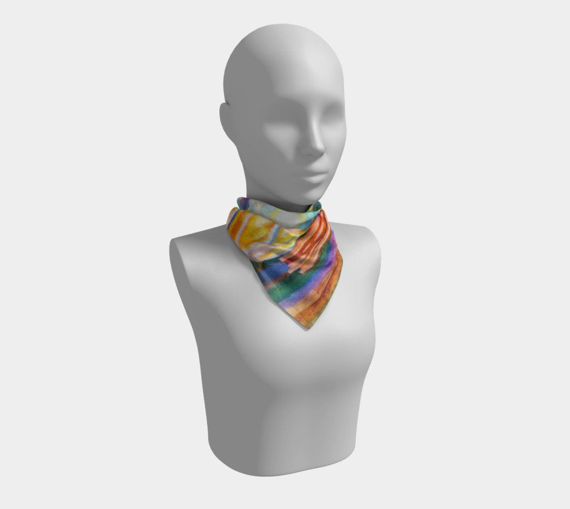 Delaunay Dragon Multitasking Mademoiselle Scarf