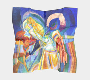 Delaunay Dragon Multitasking Mademoiselle Scarf
