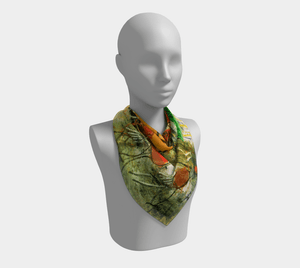 Abstract Dragon Cafe Yuzo Scarf