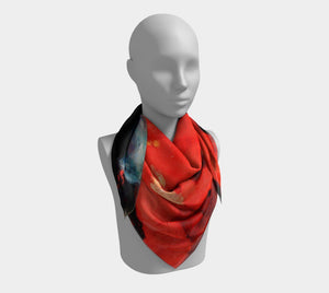 Valet Dragon Hip Bell Hop Scarf