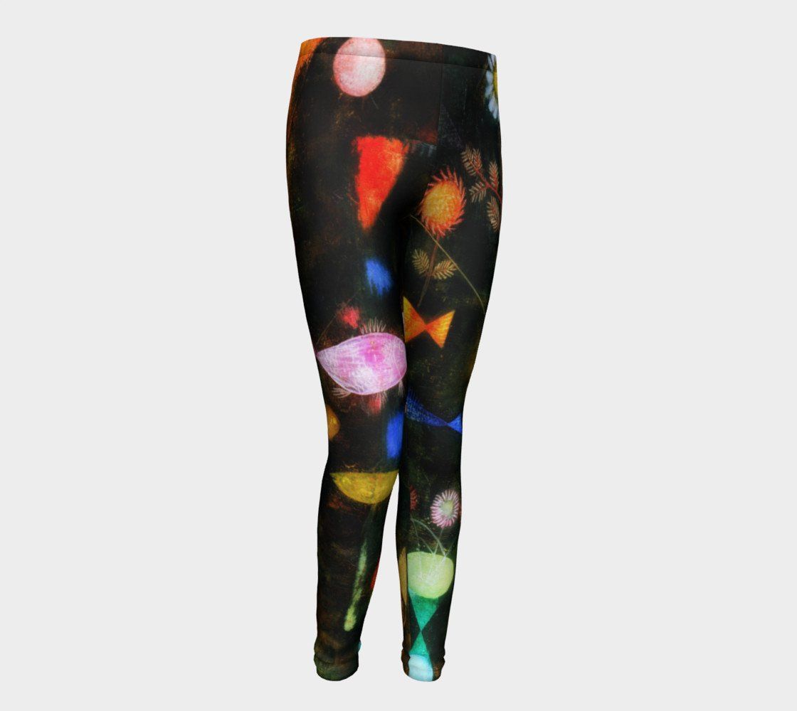 Magic Fish by Paul Klee #BeArtCurious Youth Leggings