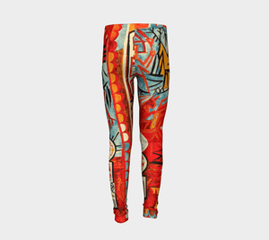 The Rooster by Natalia Goncharova #BeArtCurious Youth Leggings