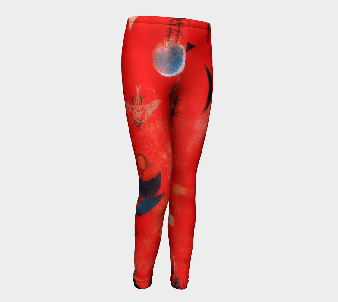 Flower Myth by Paul Klee #BeArtCurious Youth Leggings