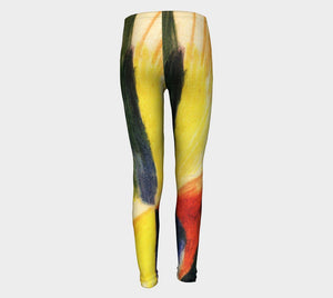 Abstract Form 14 by August Macke #BeArtCurious Youth Leggings